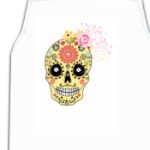 Весёлый орнаментальный череп