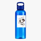 Прозрачная спортивная бутылка