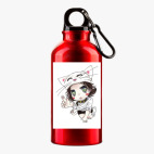 Металлическая бутылка 400 мл UV-DTF