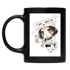 Кружка цветная UV-DTF