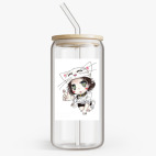 Банка с бамбуковой крышкой