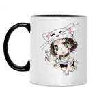 Кружка двухцветная