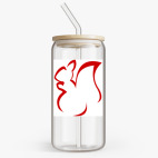 Банка с бамбуковой крышкой