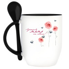 Кружка с ложкой