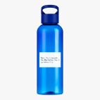 Прозрачная спортивная бутылка