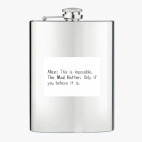 Фляжка стальная