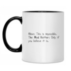 Кружка двухцветная