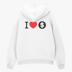 Толстовка худи оверсайз