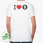 Женская футболка органик