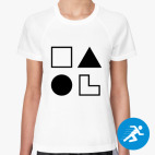 Женская спортивная футболка