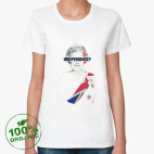 Женская футболка органик