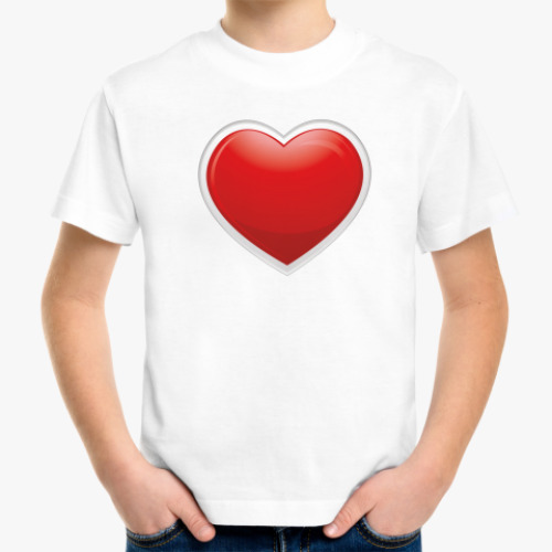 Детская футболка Любовь
