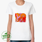 Женская футболка органик