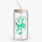 Банка с бамбуковой крышкой