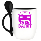 Кружка с ложкой