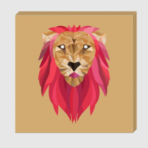 Холст Лев / Lion