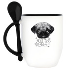 Кружка с ложкой