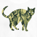 Кот цвета хаки (military cat) на 23 февраля