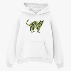 Толстовка худи оверсайз