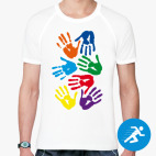 Мужская спортивная футболка