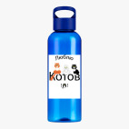 Прозрачная спортивная бутылка