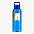 Прозрачная спортивная бутылка