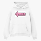 Толстовка худи оверсайз