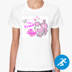 Женская спортивная футболка