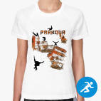 Женская спортивная футболка