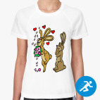 Женская спортивная футболка