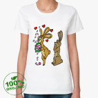 Женская футболка органик