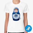 Женская спортивная футболка