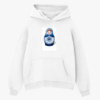 Толстовка худи оверсайз