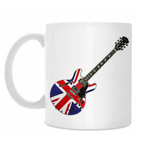 Кружка с принтом union jack