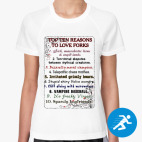 Женская спортивная футболка