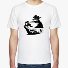 Классическая футболка  У озера