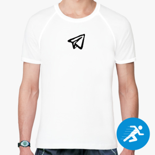 Спортивная футболка Telegram