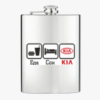 Фляжка стальная