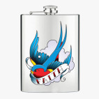 Фляжка стальная