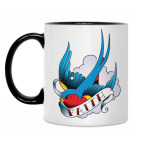 Кружка двухцветная