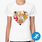 Женская спортивная футболка