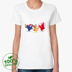 Женская футболка органик