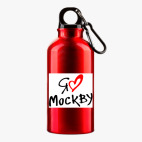 Металлическая бутылка 400 мл UV-DTF