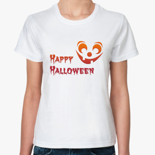 Классическая футболка Happy Helloveen