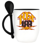 Кружка с ложкой