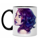 Кружка двухцветная