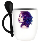 Кружка с ложкой