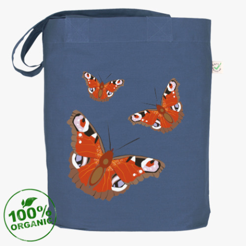 Сумка шоппер с принтом Летние дни