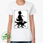 Женская футболка органик