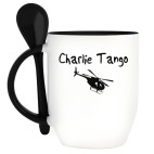 Кружка с ложкой